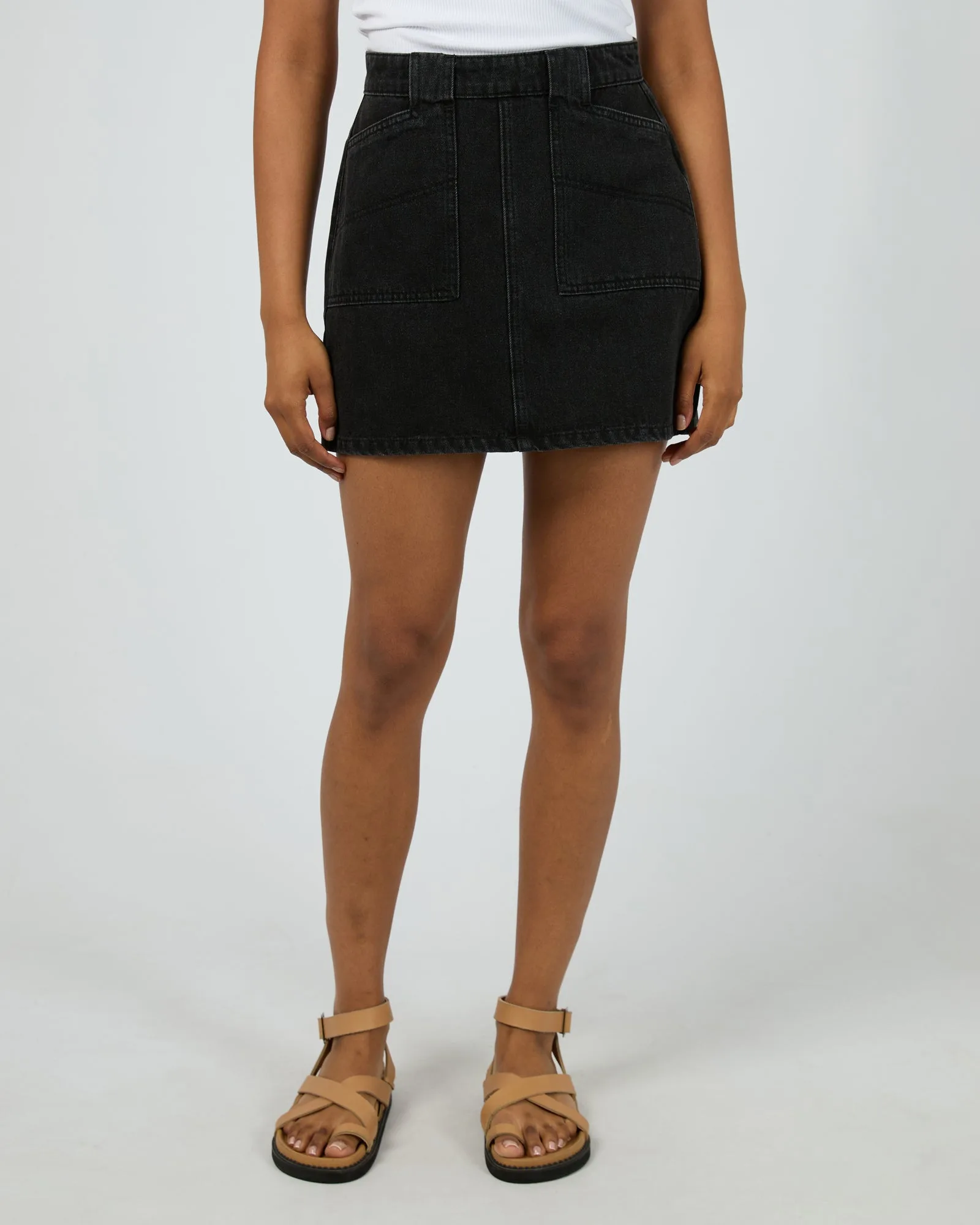 Becca Skirt Washed Black