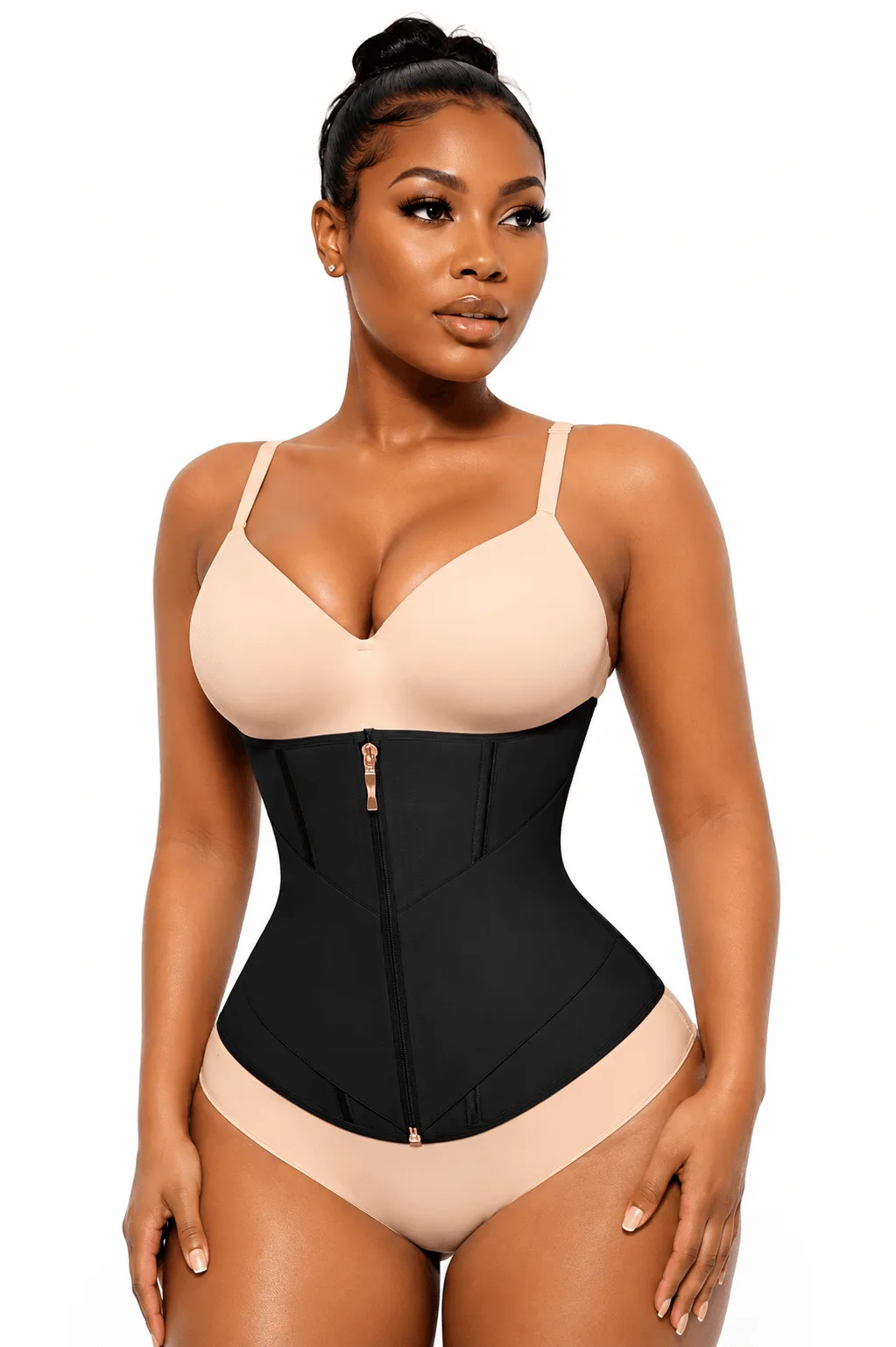 Gaine ventre plat double prise