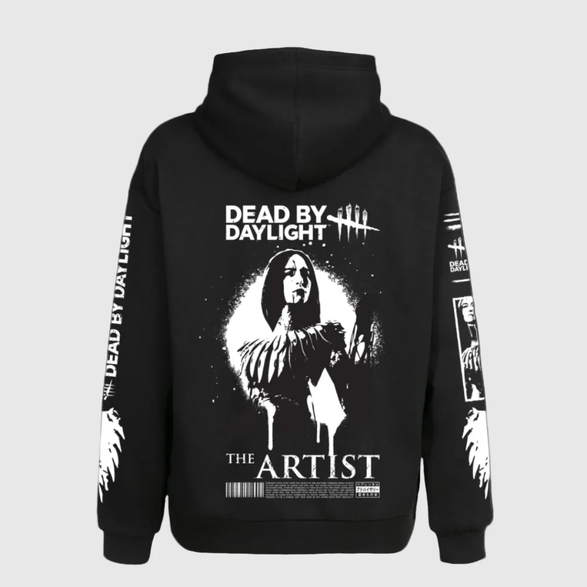 Guía de tallas y ajuste de sudaderas Dead by Daylight