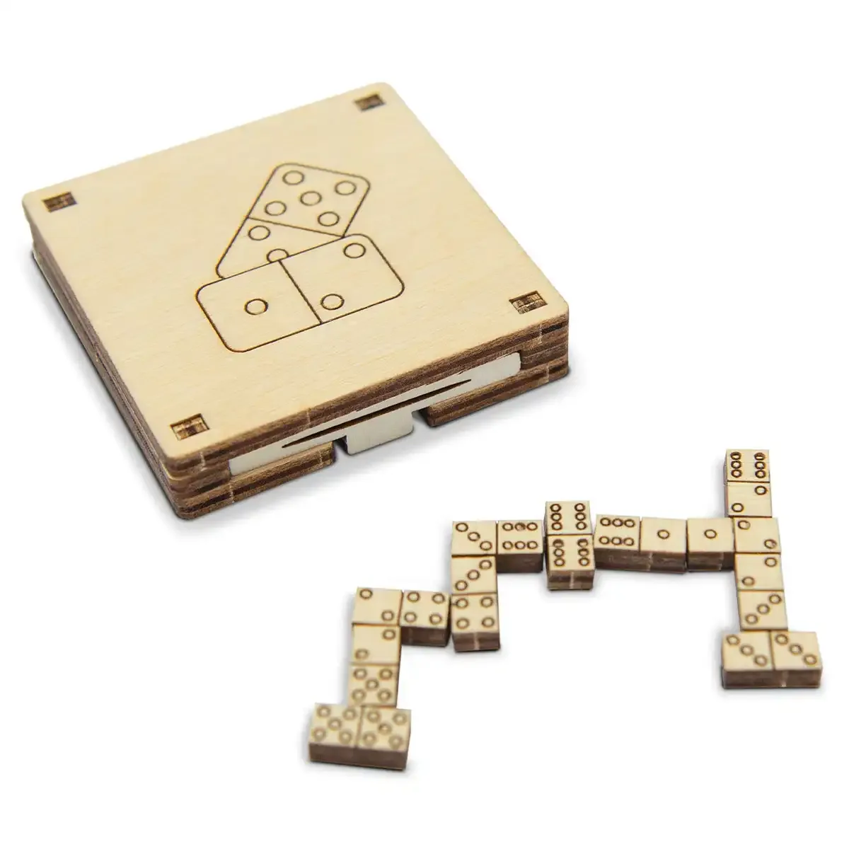 3D Wooden Game Puzzle – Domino