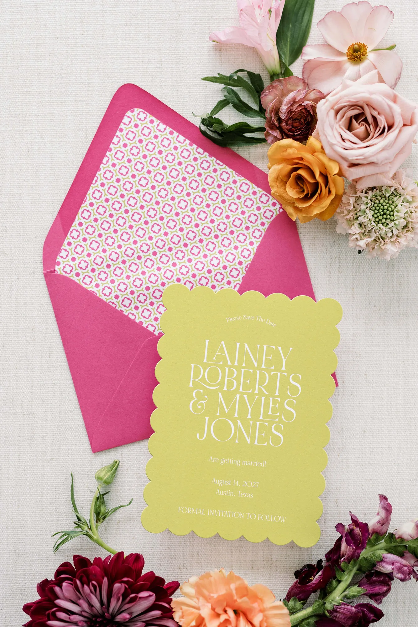 Die Fruit Punch Hochzeitseinladungskarte