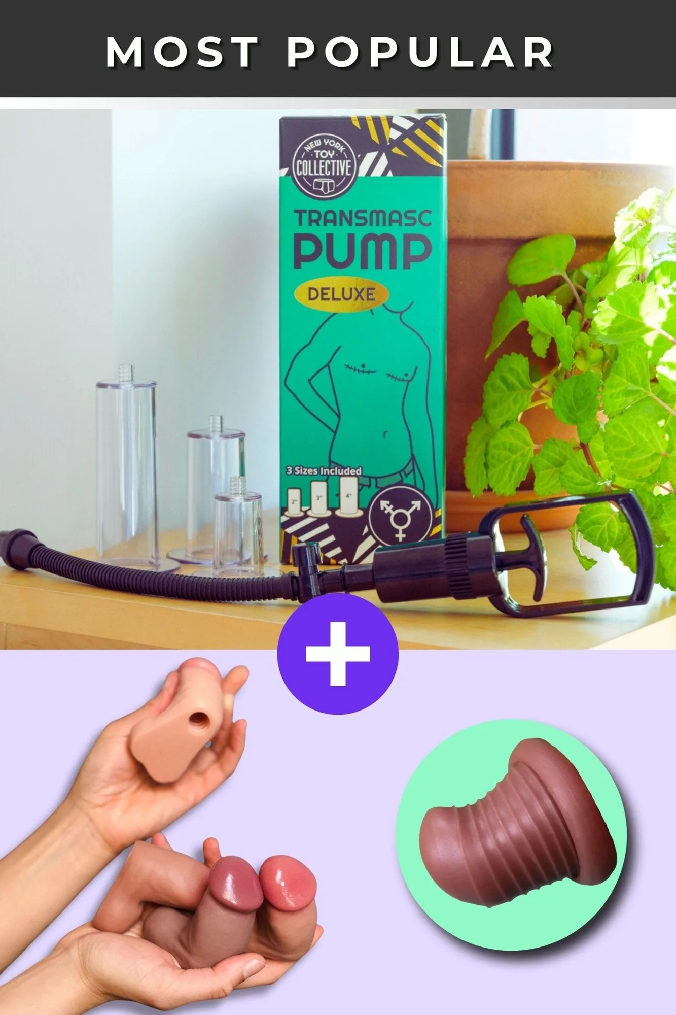 Trans Masc Pump Deluxe + Jack Stroker