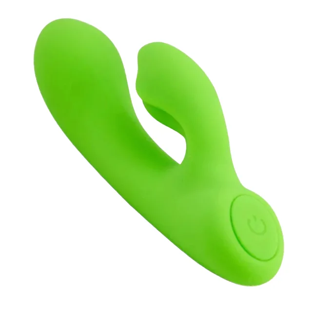Nu Sensuelle Jolie Nubii Warming Mini Rabbit G-Spot Vibrator - Lime Green
