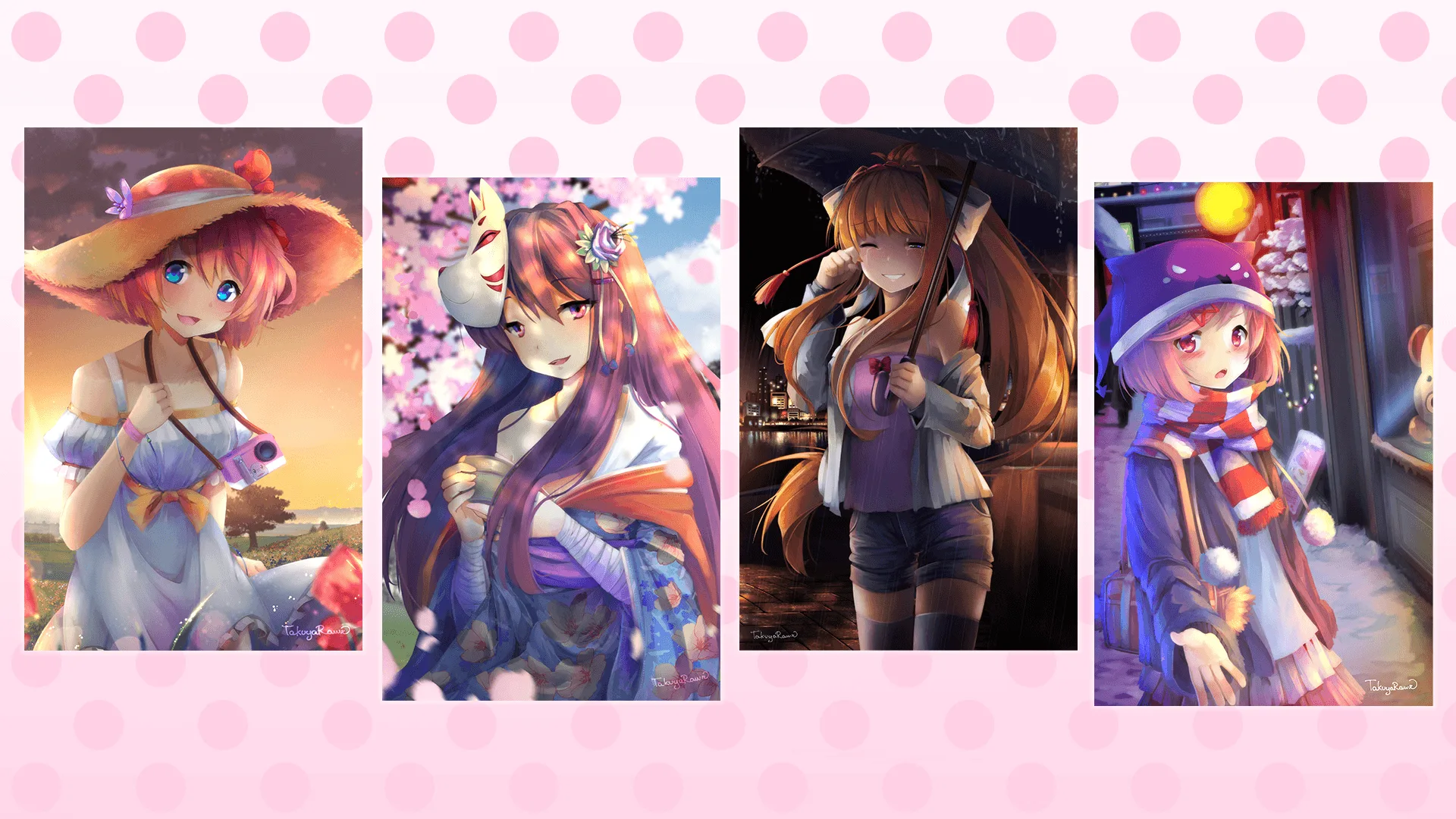 Date Series Poster Set