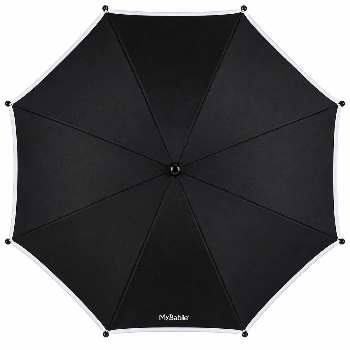 Black Pushchair Parasol