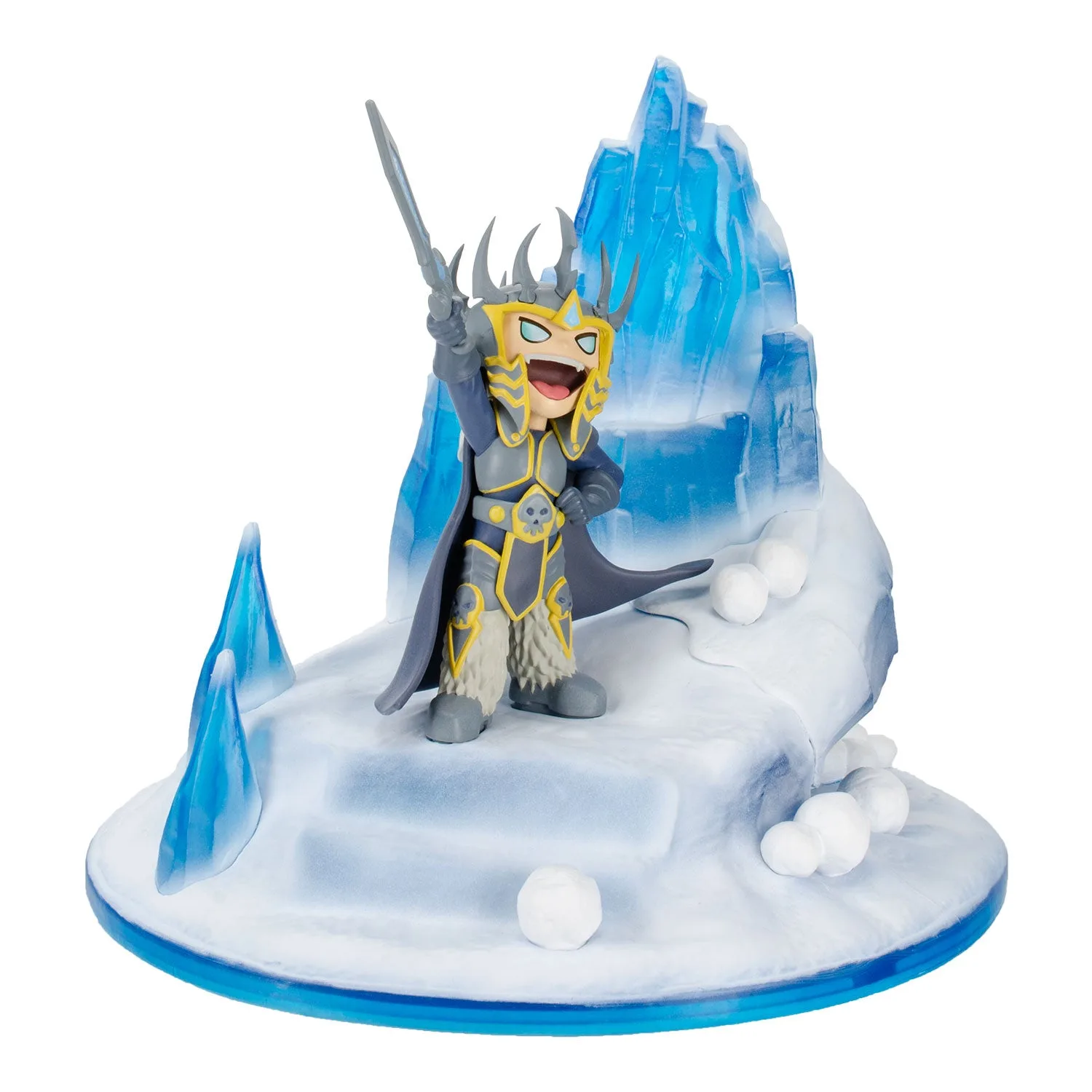 World of Warcraft Lil' Champions Snow Fight Arthas 8" Statue