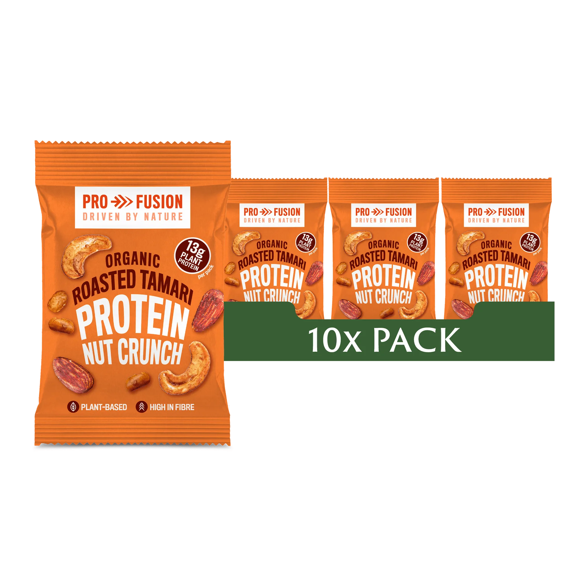 Roasted Tamari Protein Nut Crunch 10x45g
