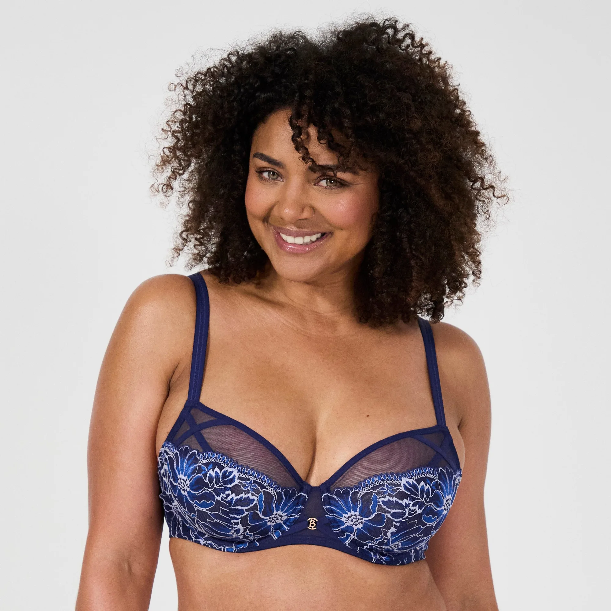 Soutien-gorge avec armatures bleu Lathy