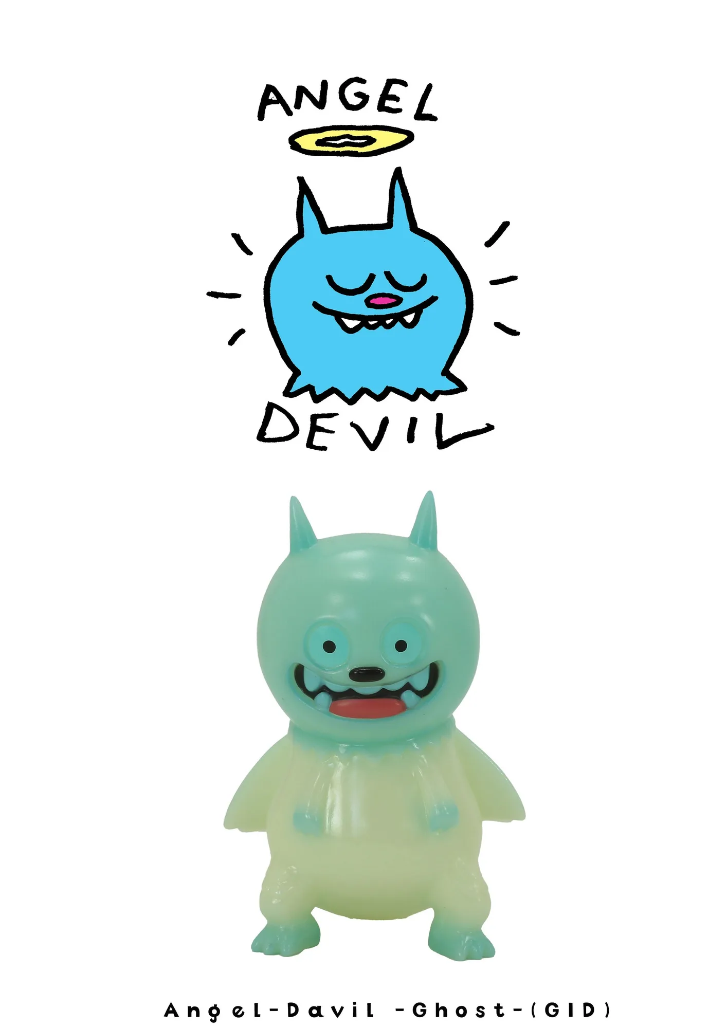 Angel Devil Ghost GID من ديفيد هورفاث