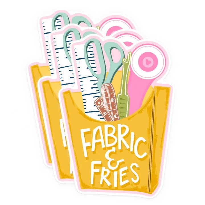 Fabric and Fries - Sticker Pack (Collab)