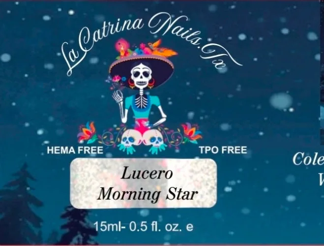 Lucero ~ Morning Star ~ Smalto gel occhio di gatto ~ Senza HEMA e senza TPO