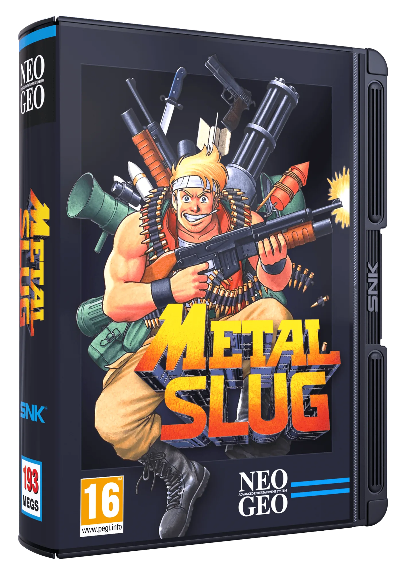 NEOGEO AES+ Cartridges: Metal Slug, Pulstar, and More