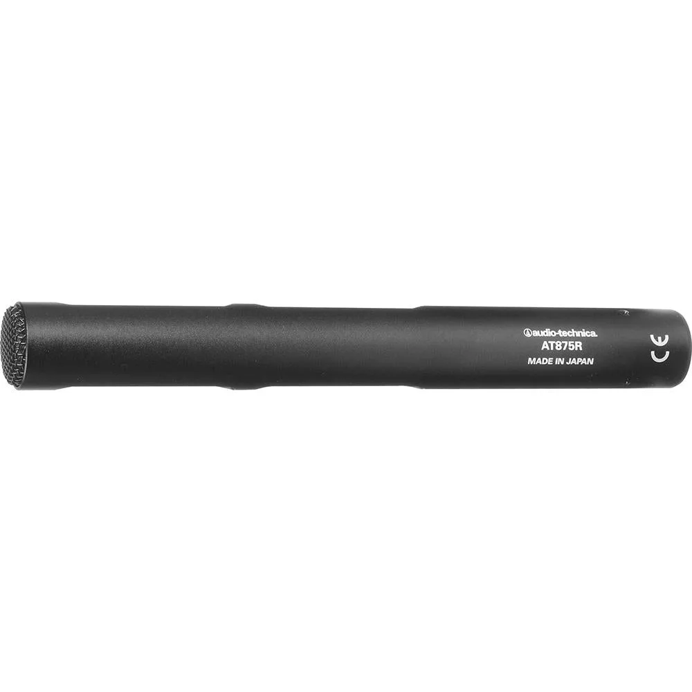Audio-Technica AT875R Line + Gradient Short Shotgun Condenser Microphone, Black
