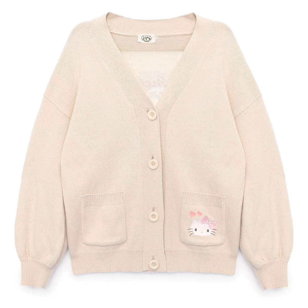 So stylst du eine Sanrio Blumen-Strickjacke