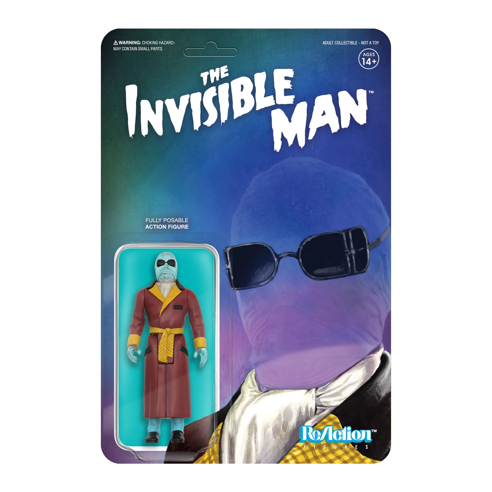 Universal Monsters ReAction Invisible Man Figure FAQ