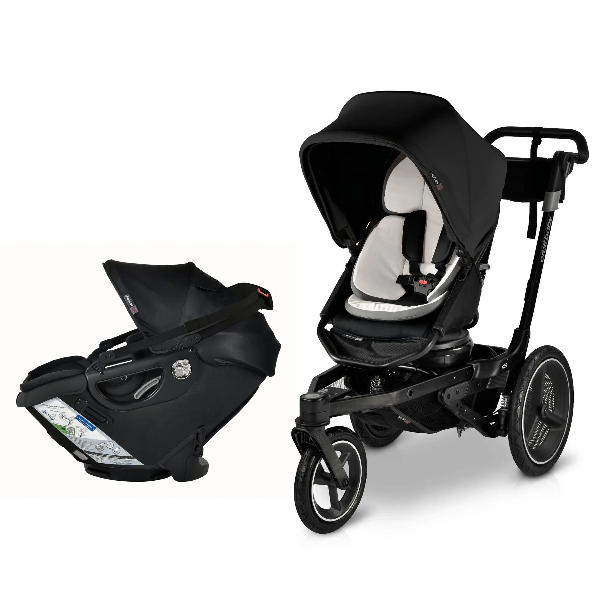 X5 Joggingkinderwagen vs. Jog & Ride reissysteem
