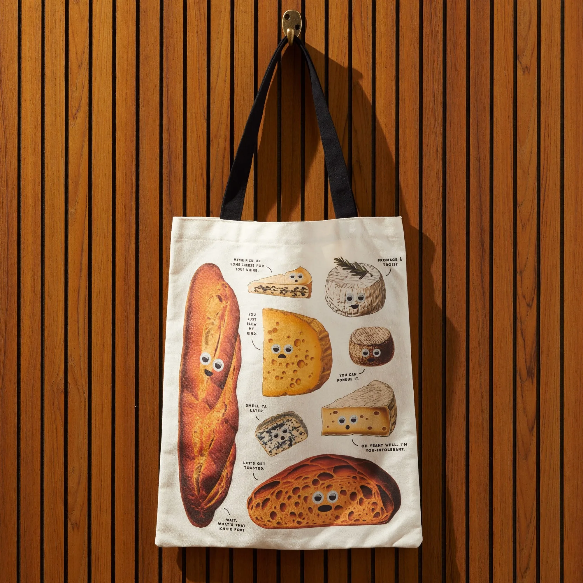 Googly Food 캔버스 토트백 관리 팁