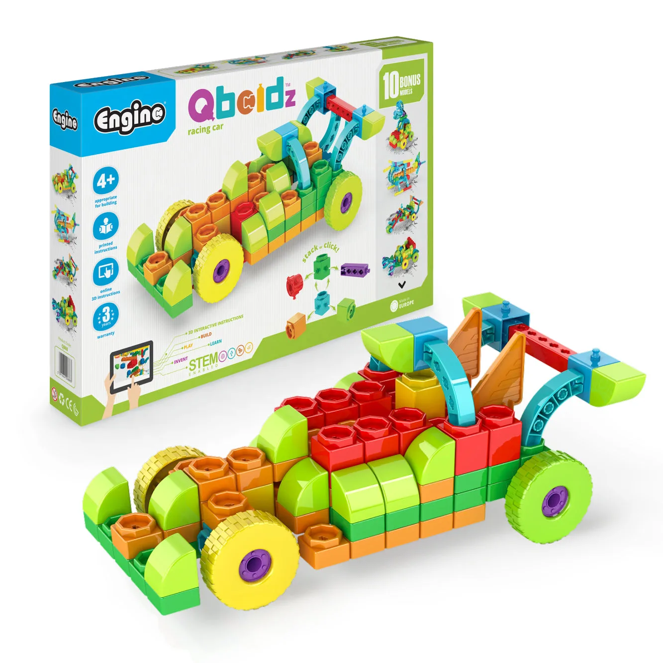 Cómo introducir STEM con Engino Qboidz a niños de 5 a 7 años