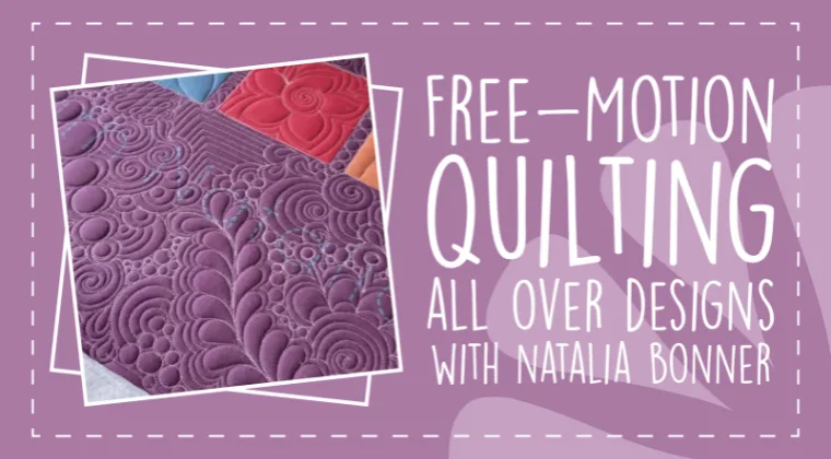Free-Motion Quilting overal: cursus doorloop