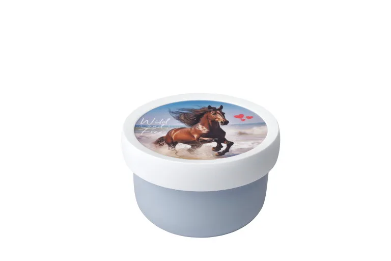 Campus fruitbox 300 ml met vorkje - Wild Horse
