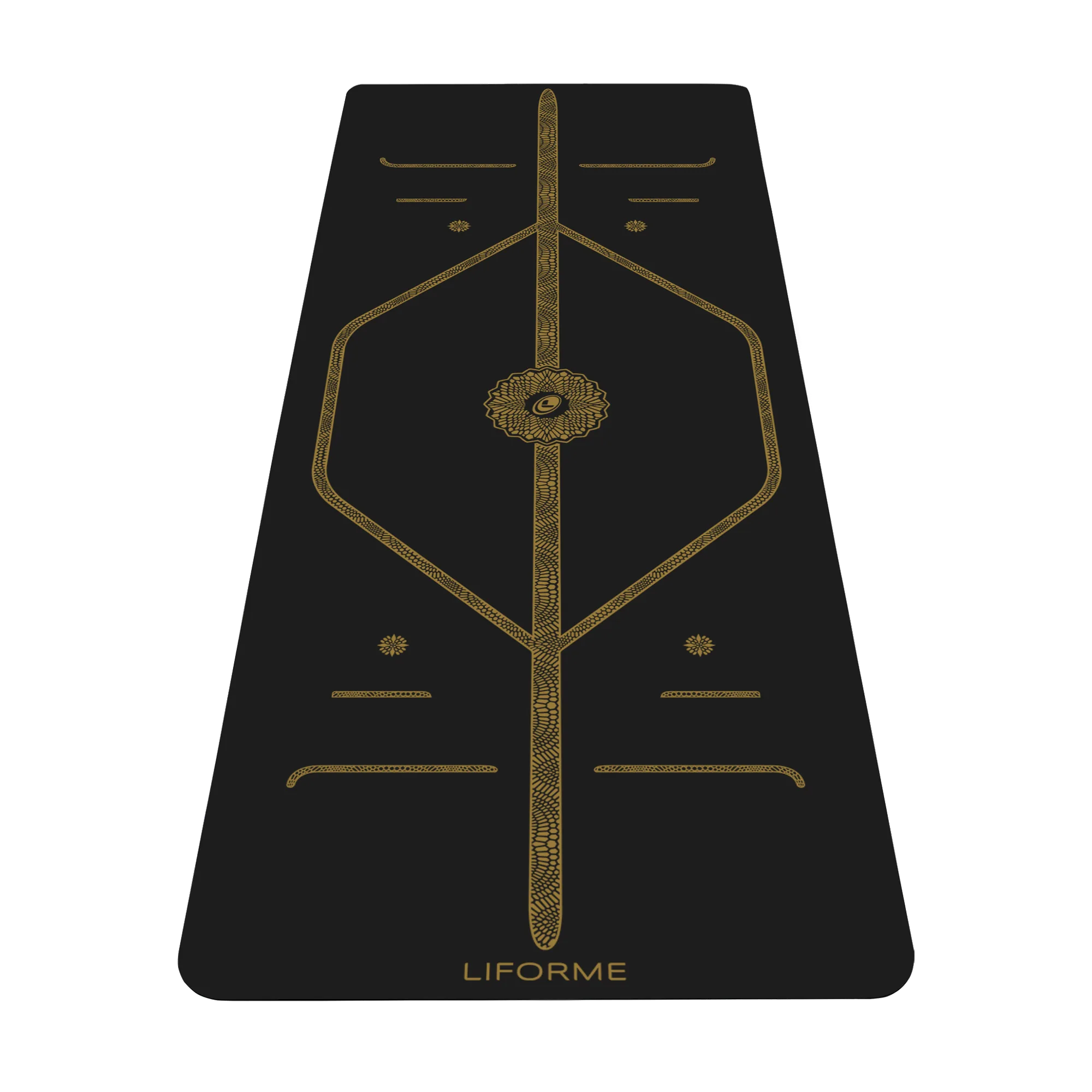 Liforme Black & Gold Yoga Mat