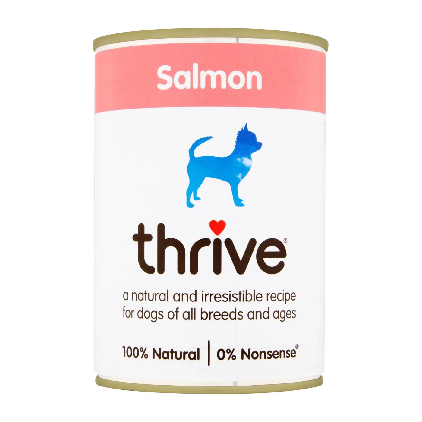 Thrive Complete salmão vs frango para cães: como escolher