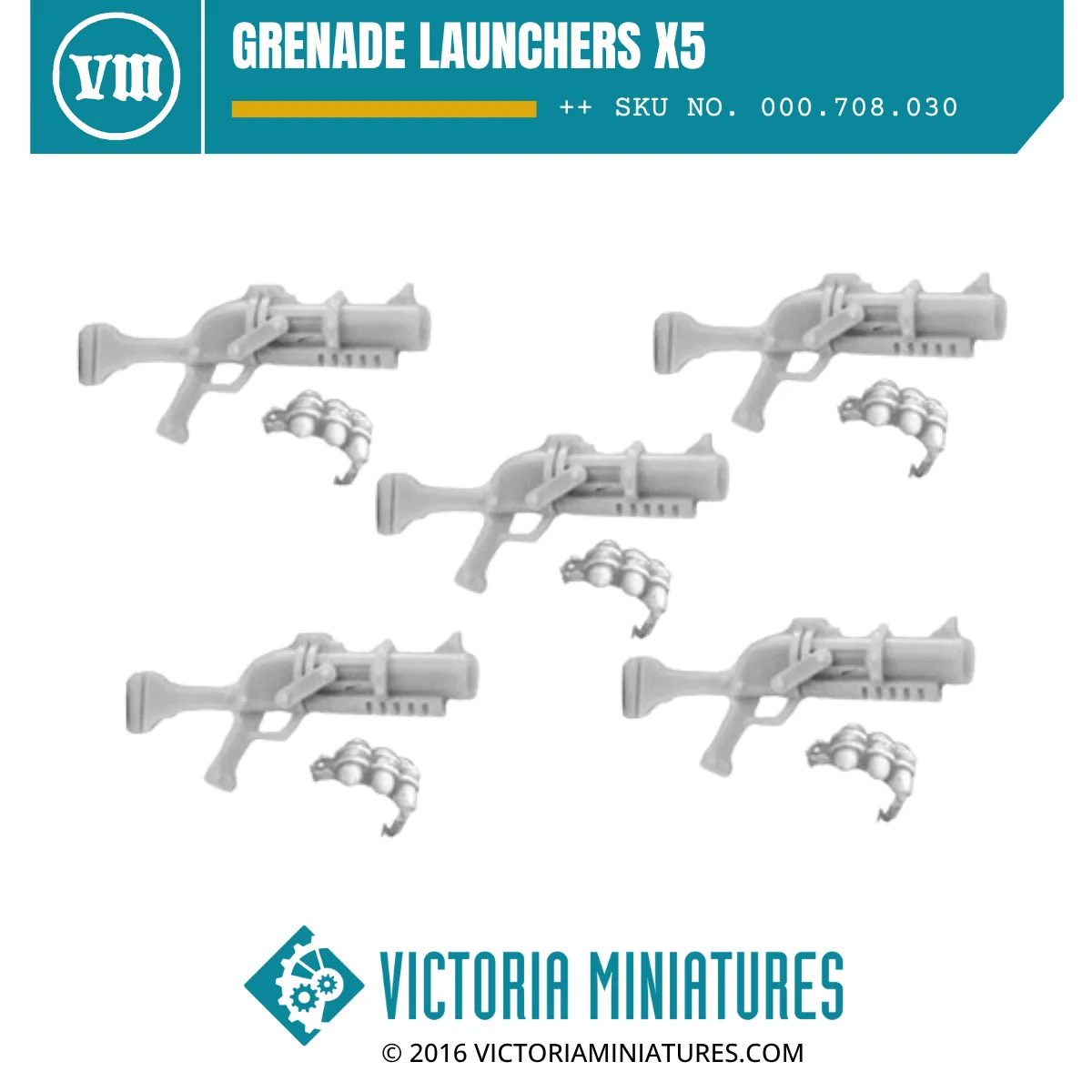 Grenade Launchers x5: Squad Loadout & Painting Guide