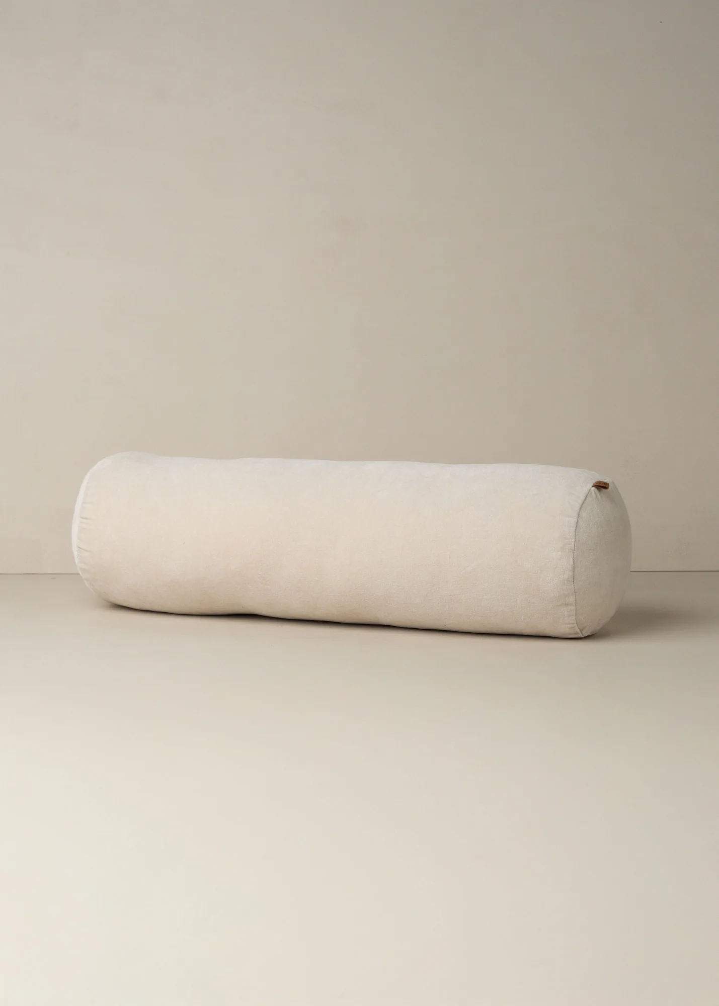 Velvet Structured Bolster | Clay
