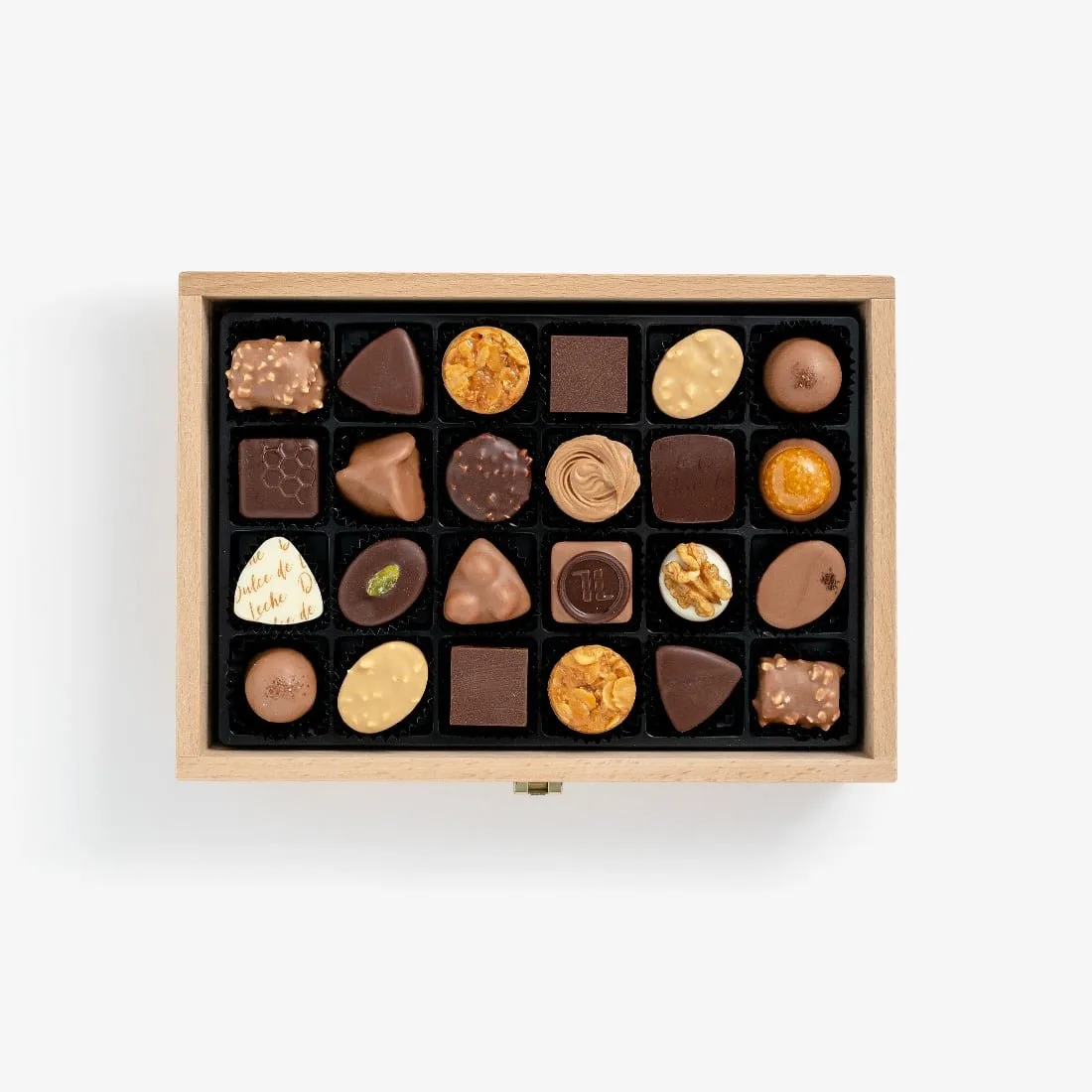 Praline Selection 48er Holzbox