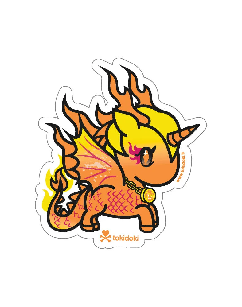 ملصق Bye Bye مقابل ملصق Ember Dragon