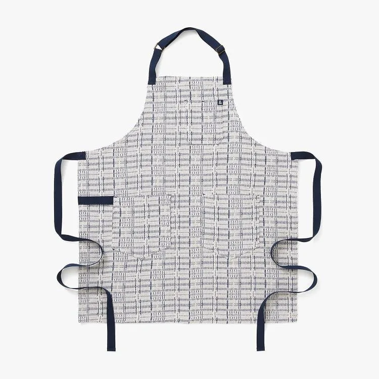 Loomed Blue Small Batch Essential Apron