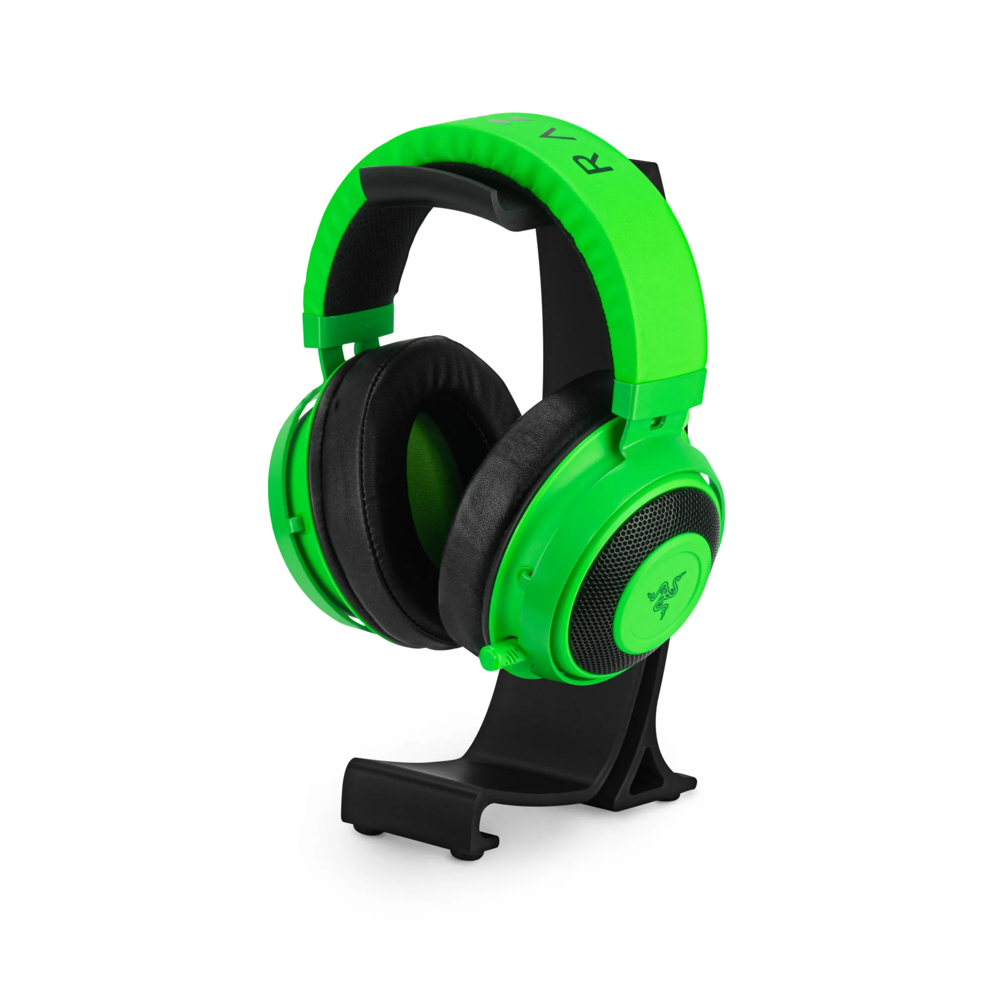 Desktop Headphone Stand with Cable Management Setup