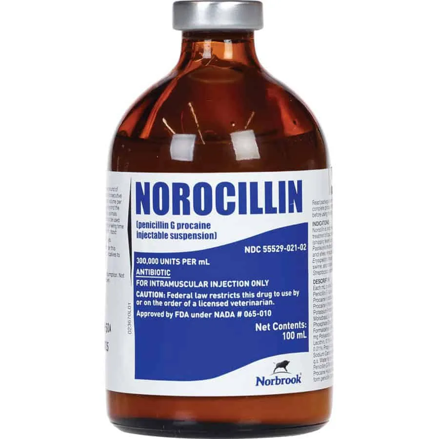 Penicillin Injectable for Animals 100 mL