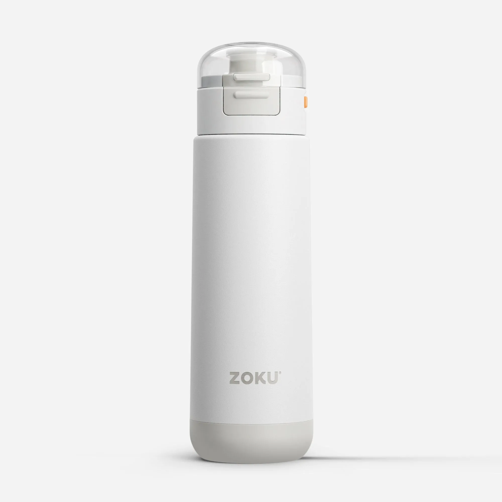 18oz Stainless Steel Sports Bottle - White
