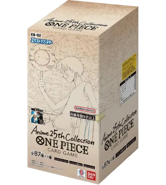 【ONE PIECE Card】Anime25th collection (EB-02) Japanese Booster Box