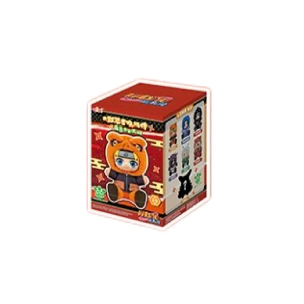 TOPTOY Naruto Shippuden Cute Beast Party Series Plush Keychain Blind Box