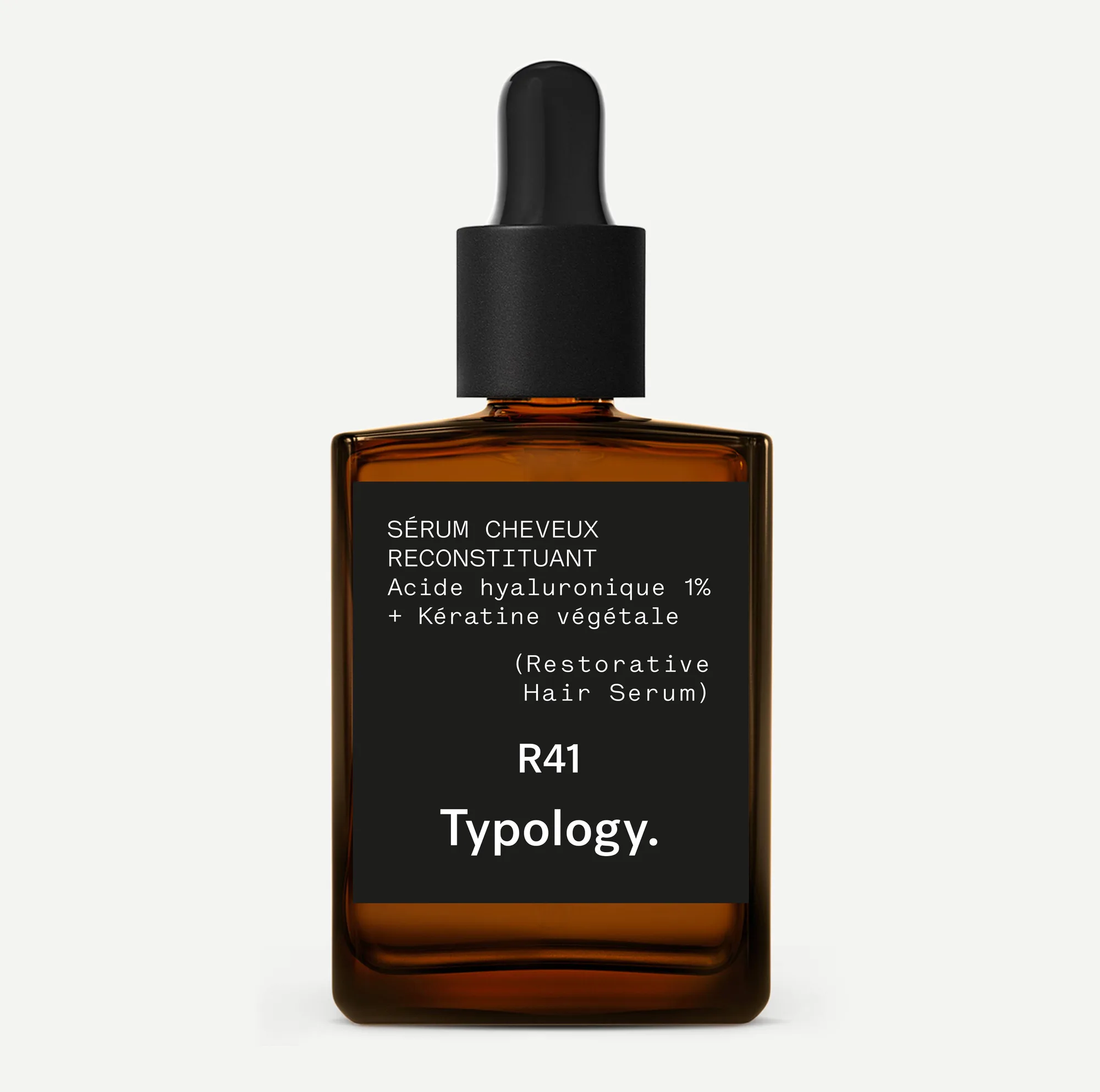 Sérum Cheveux Reconstituant — Acide hyaluronique 1% + Kératine végétale