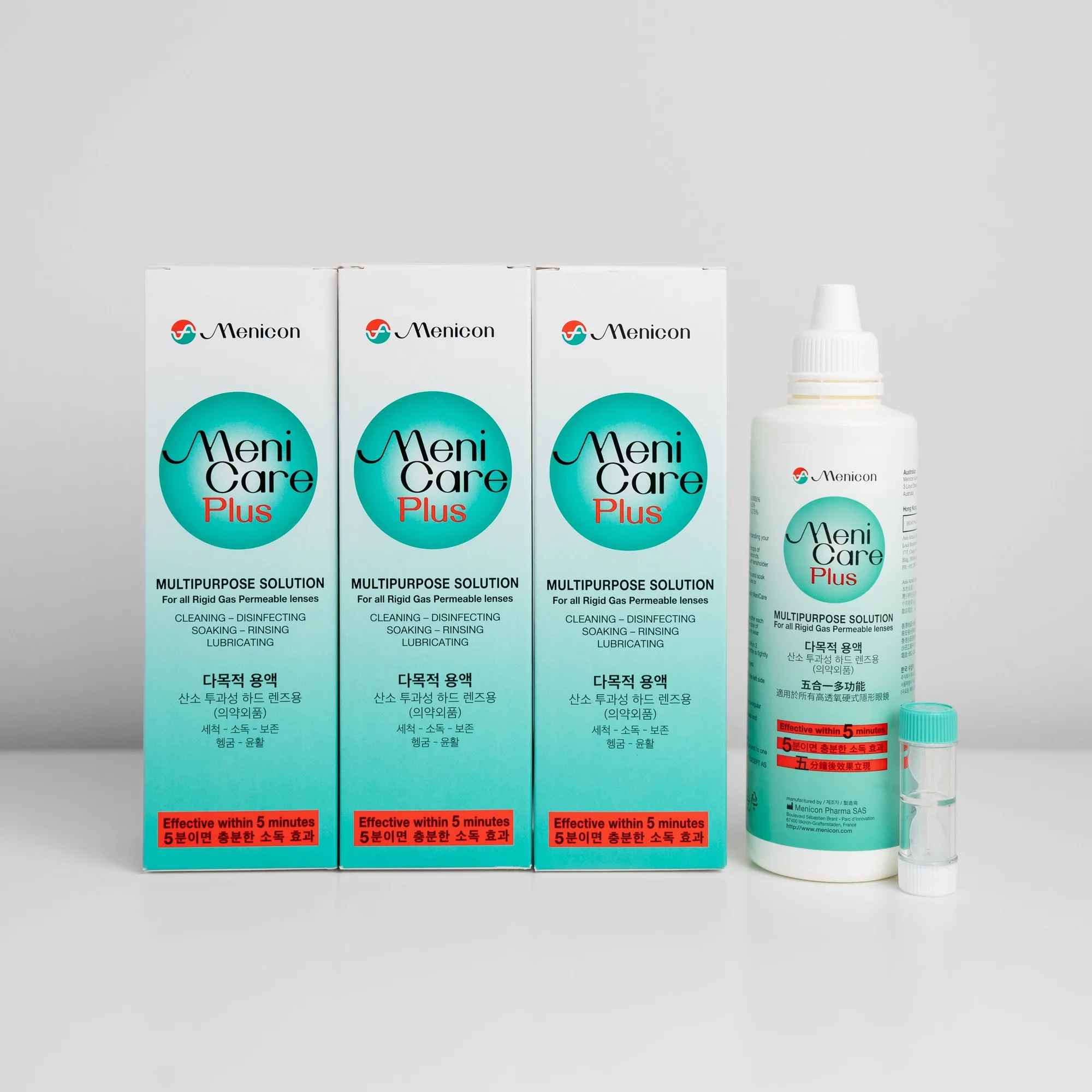 Menicon Menicare Plus Triple Pack – 3x 250mL