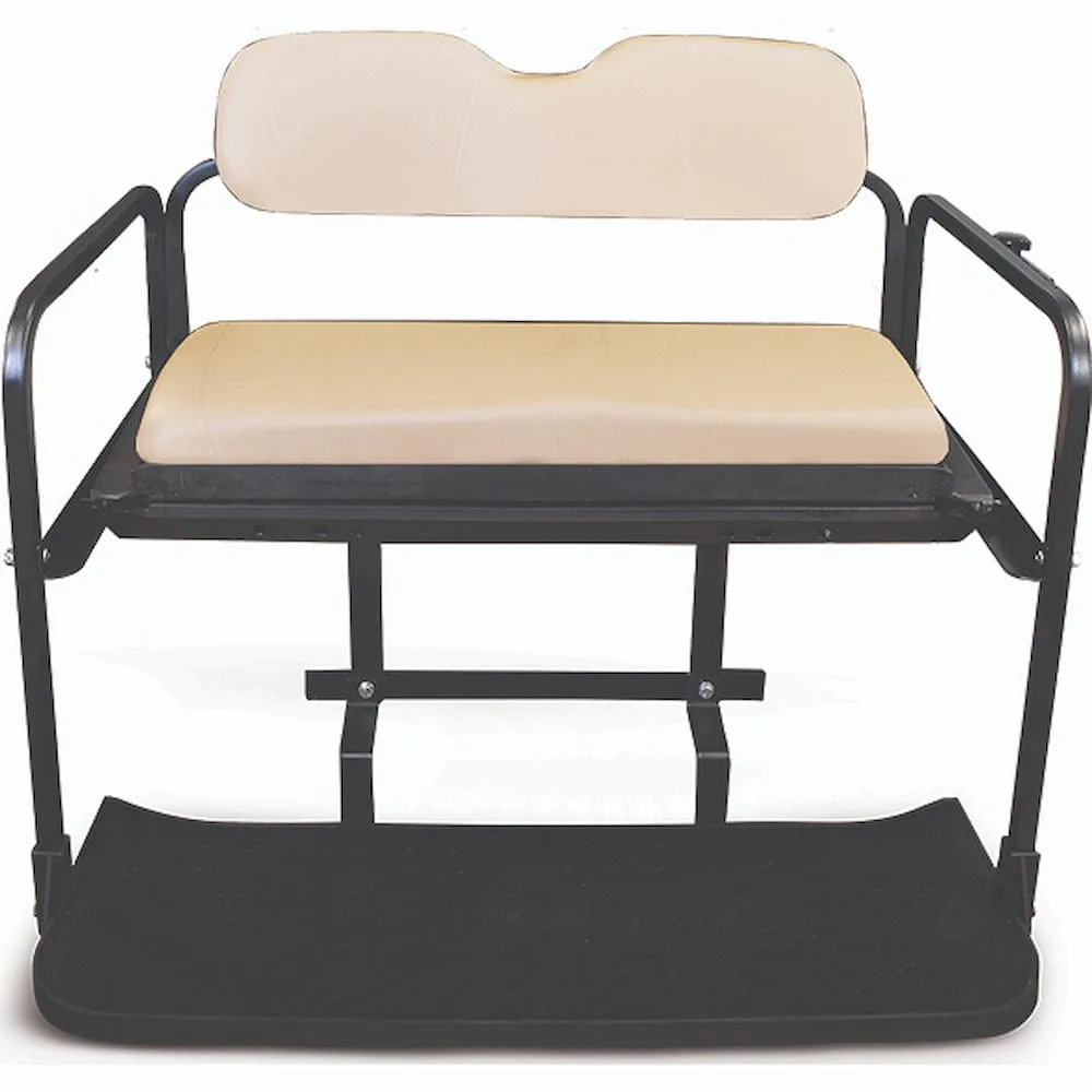 Club Car DS Golf Cart Rear Flip Seat Kit | RHOX® Rhino