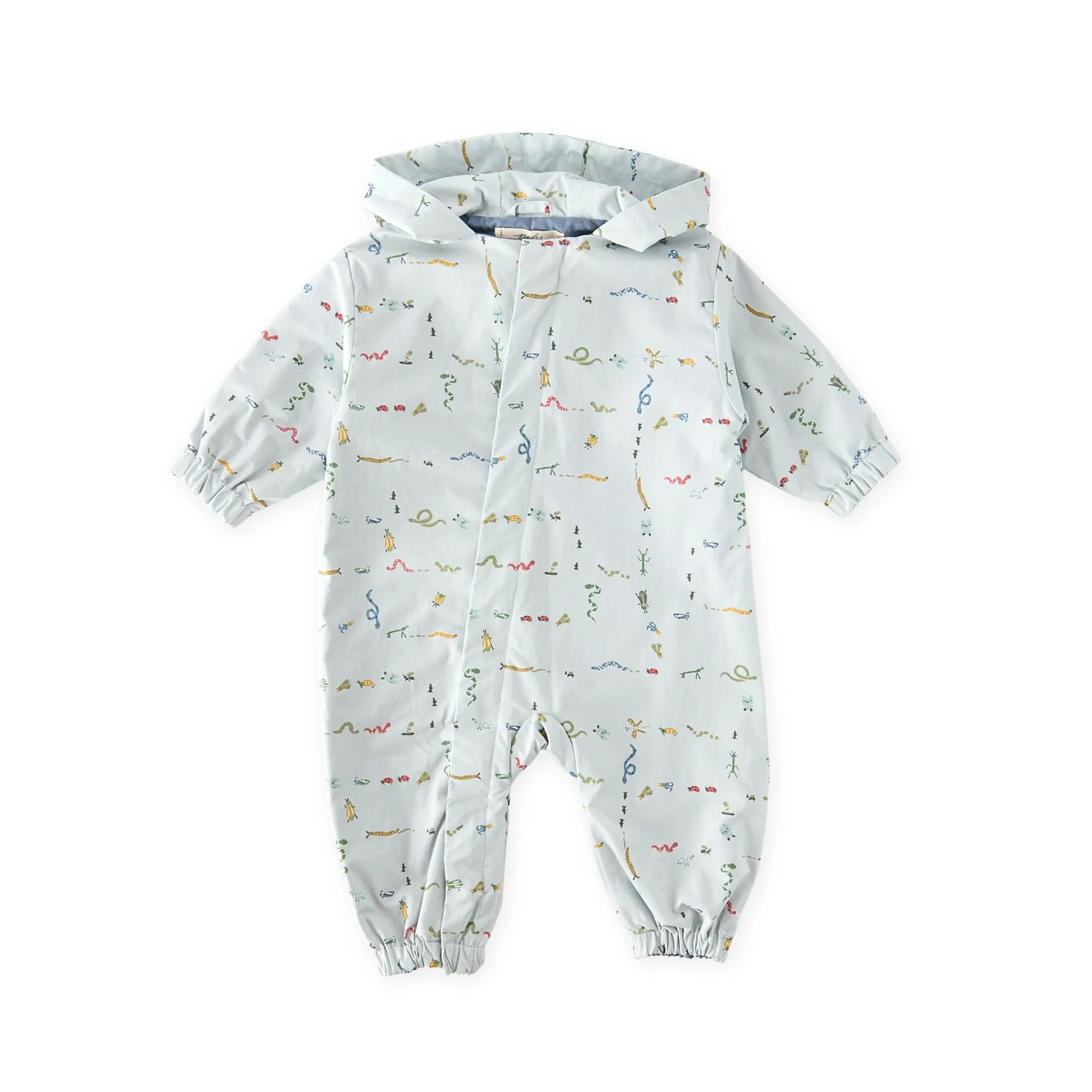 Park Suit - Crawling Critters Blue