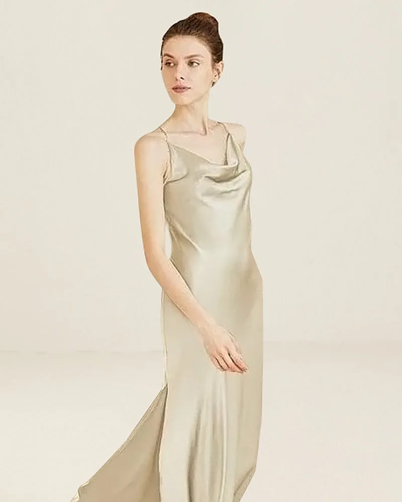 Seidenes Camisole-Nachthemd