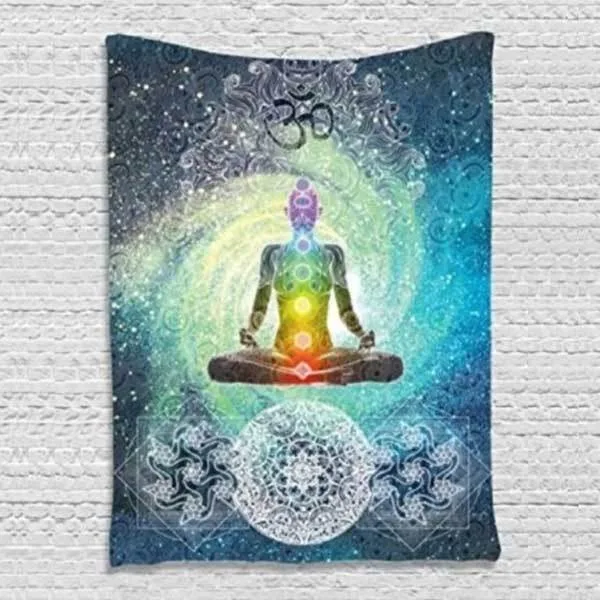 Cosa fa un arazzo curativo dei 7 chakra?