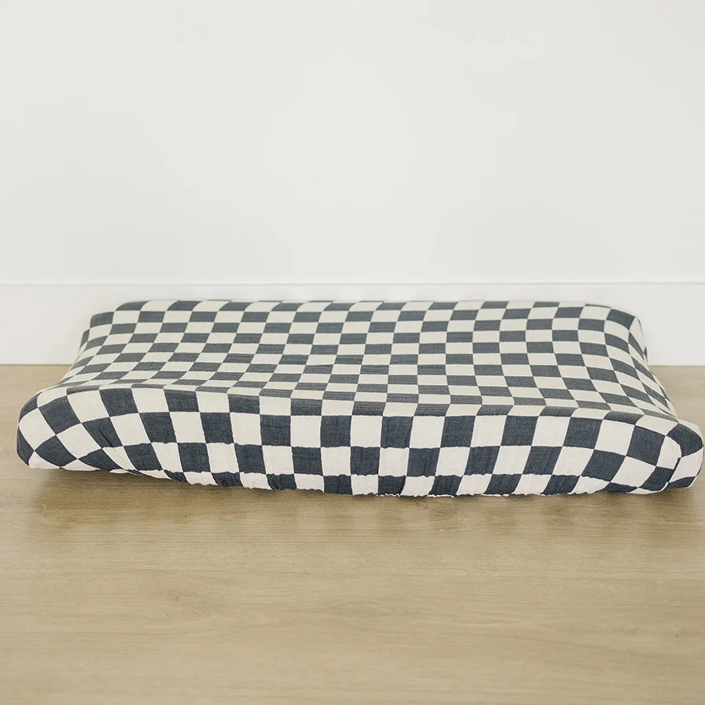 How to Care for a Checkered Muslin Changing Pad Cover