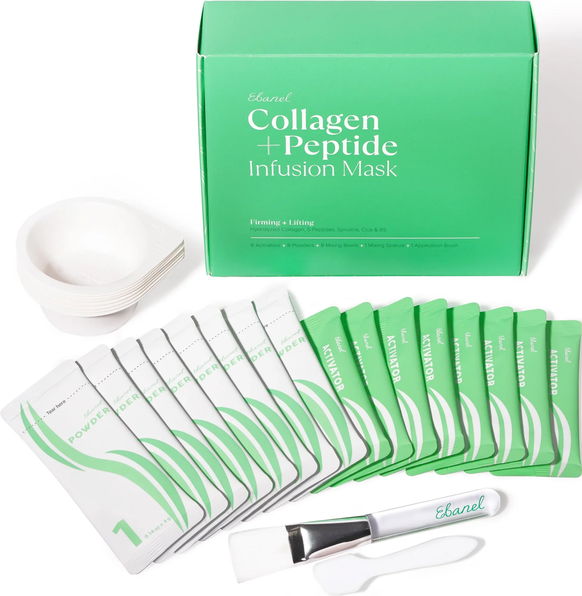 Collagen + Peptide Infusion Mask (8-Pack)
