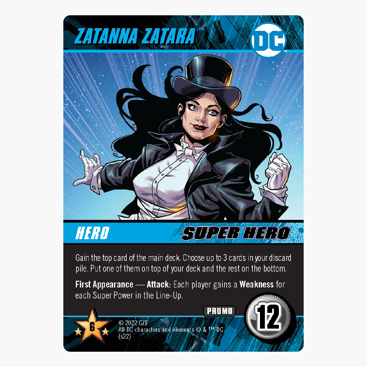 DC Deck-Building Game: Zatanna Zatara Promo Card (Gen Con Exclusive)