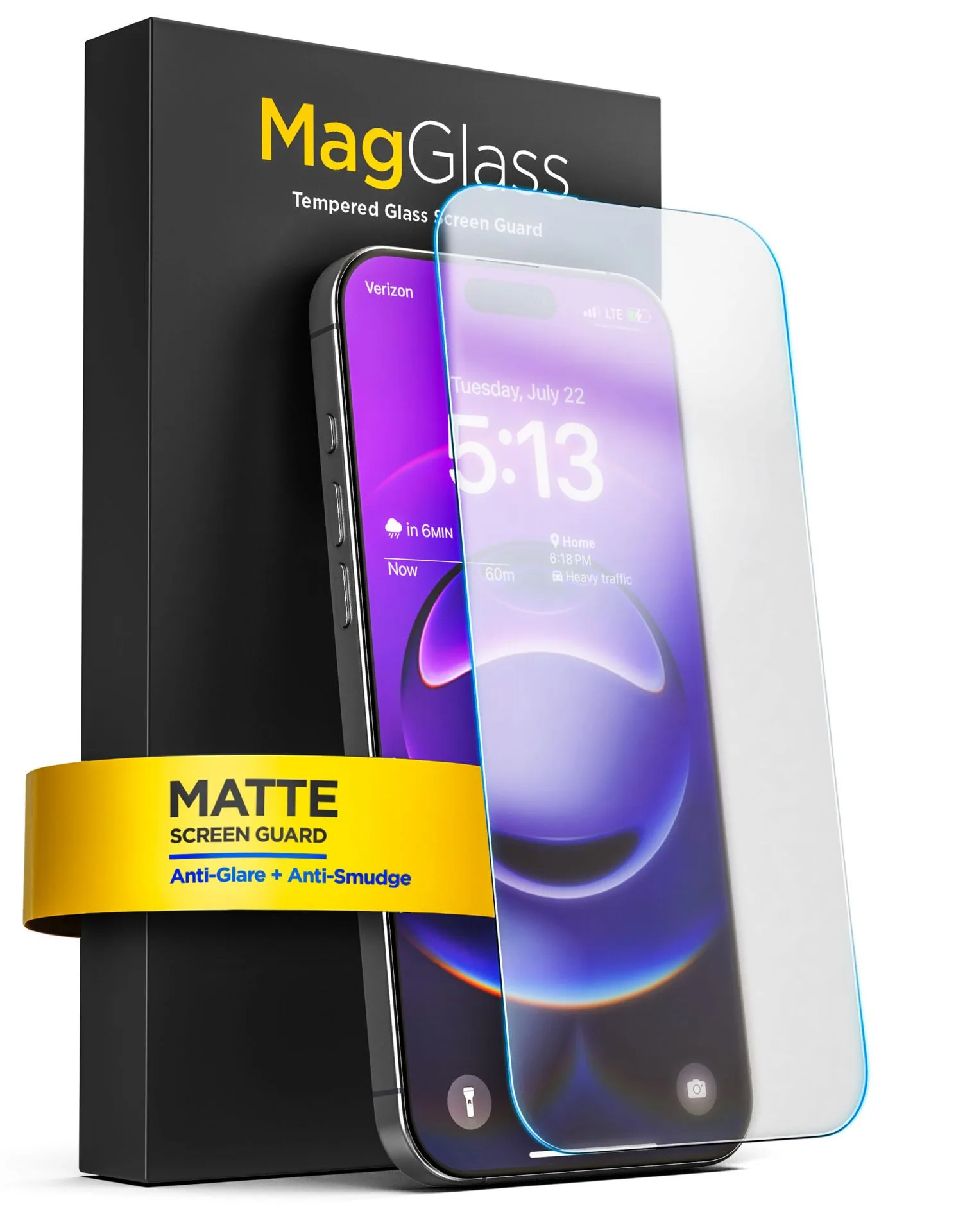 iPhone 17 MagGlass Matte Screen Protector - Encased