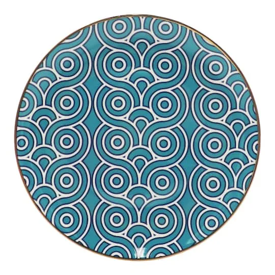 Jonathan Adler x Michaels 8" Blue Pompidou Ceramic Plate