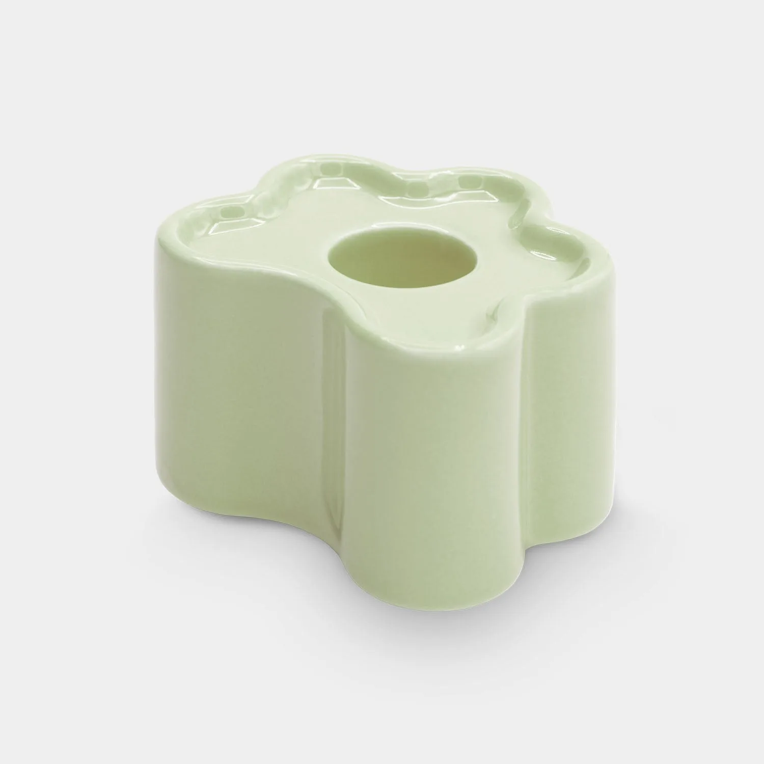 OCTAEVO Flora Candle Holder Small - Mint