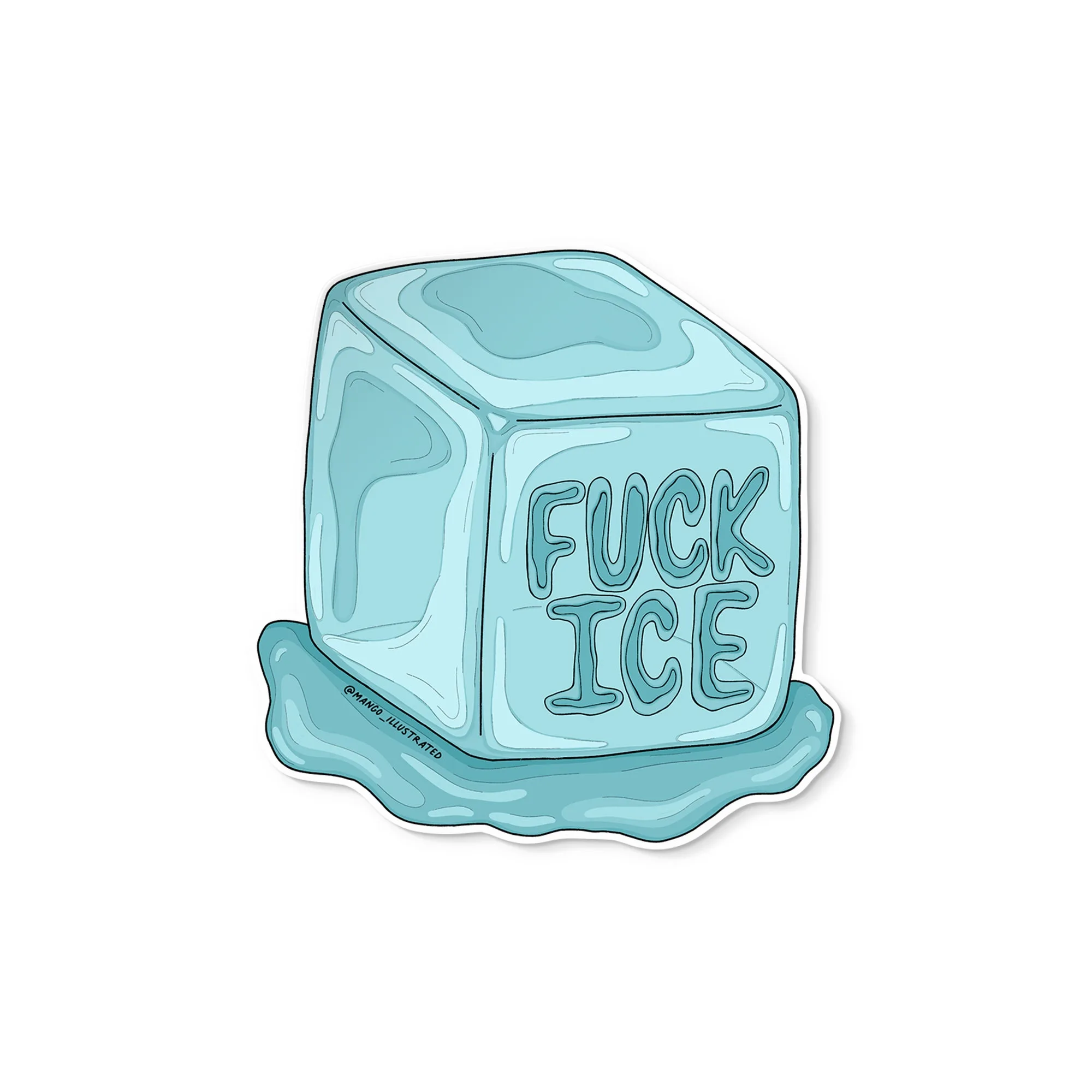 Fuck ICE sticker