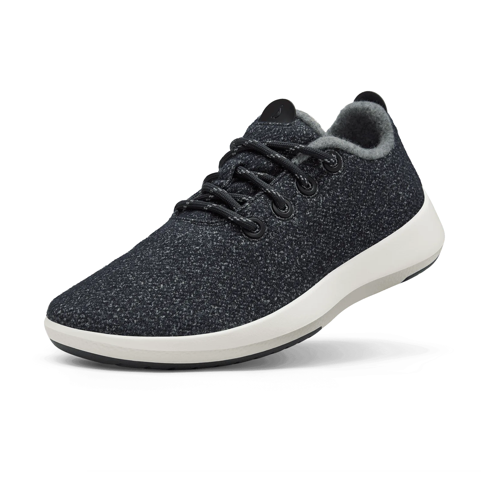 Herren Wool Runner Mizzles - Dunkelgrau (Naturweiße Sohle)